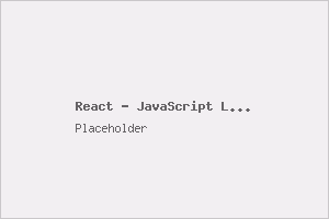 Thumbnail for React - JavaScript Library